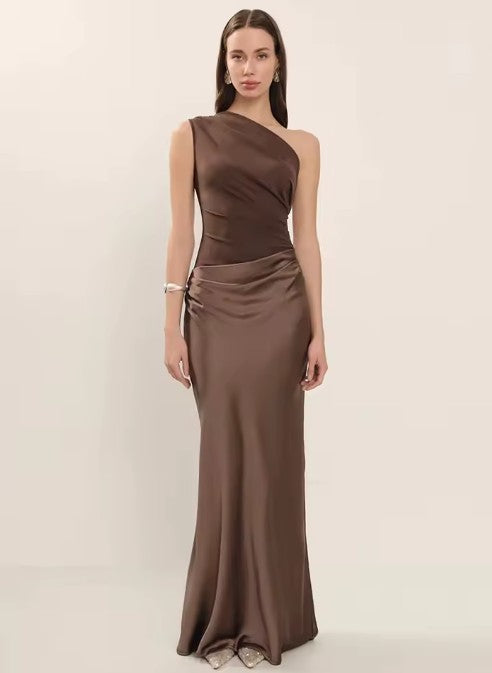 Shoulder Maxi Dress