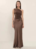 Shoulder Maxi Dress