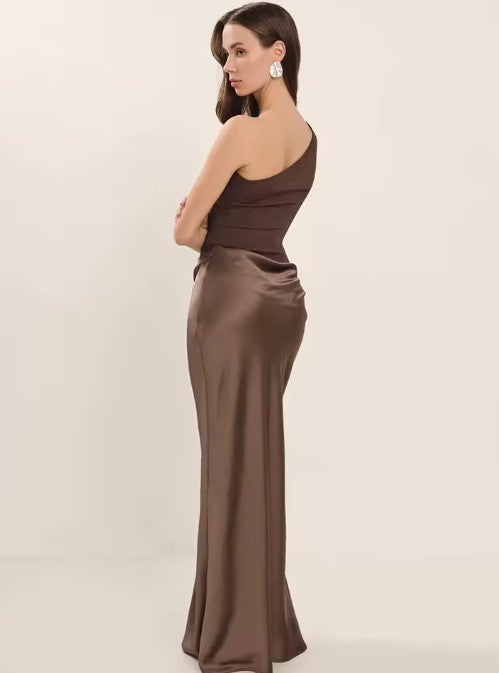 Shoulder Maxi Dress