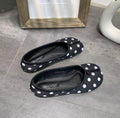 Polka Dot Split Toe Shoes