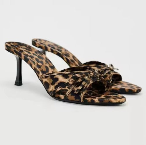 Leopard High Heels