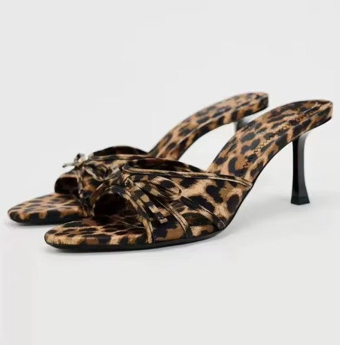 Leopard High Heels
