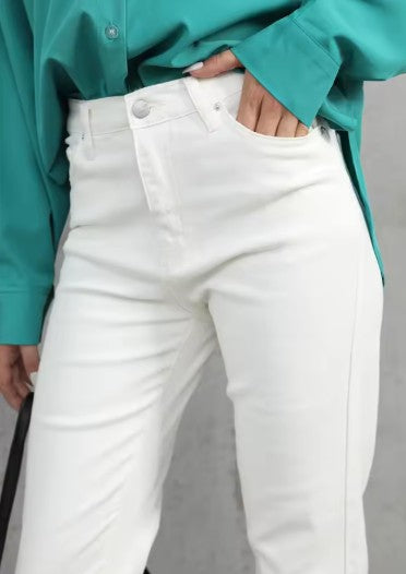 White Denim Jeans